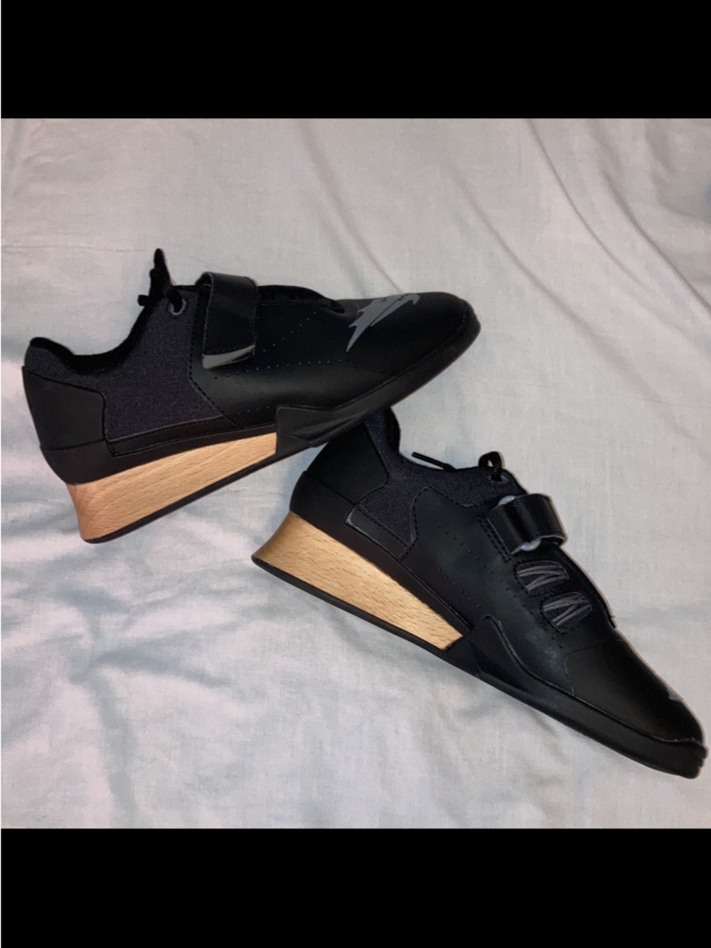 Velaasa Strake Black Weightlifting Shoes- Women’s 5.5